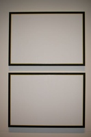 Two white rectangles