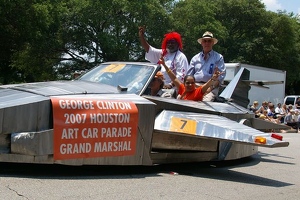 Jet Car with Grand Marshal George Clinton