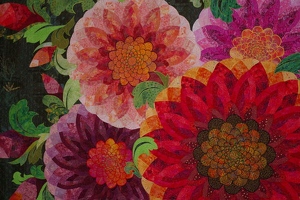 Detail of Awesome Blossoms by Claudia Clark Myers and Marilyn Badger