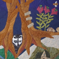 Detail from Rooted in Love by Peggy Parrott