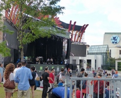Main stage between shows