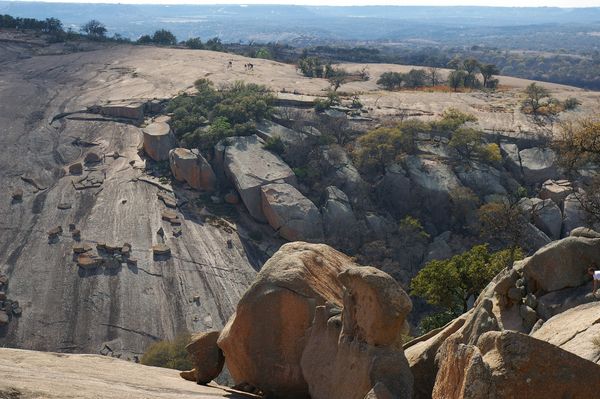 View of Little Rock from Enchanted Rock