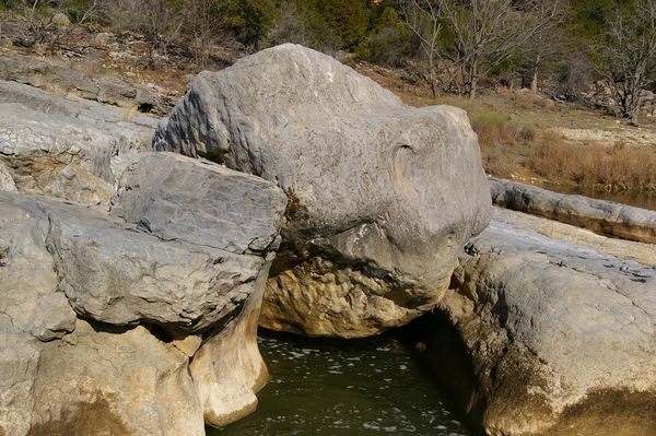 Large boulder
