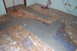 Floor leveling compound