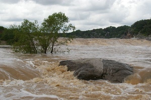 Pedernales falls, flooding