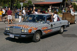 Checkerboard Mercedes