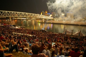 Cincinnati fireworks 2007
