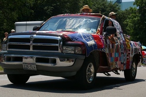 Pick up Truck-Decorated