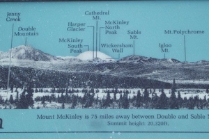 Mt. Denali sign