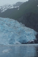 Aialik glacier calving