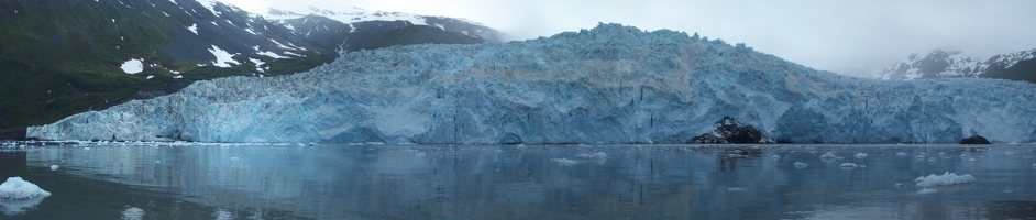 Aialik glacier panoramic