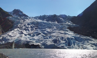 Davidson glacier panoramic