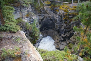 Athabasca falls pothole