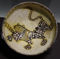 Very old cat bowl, 10th century from Iran